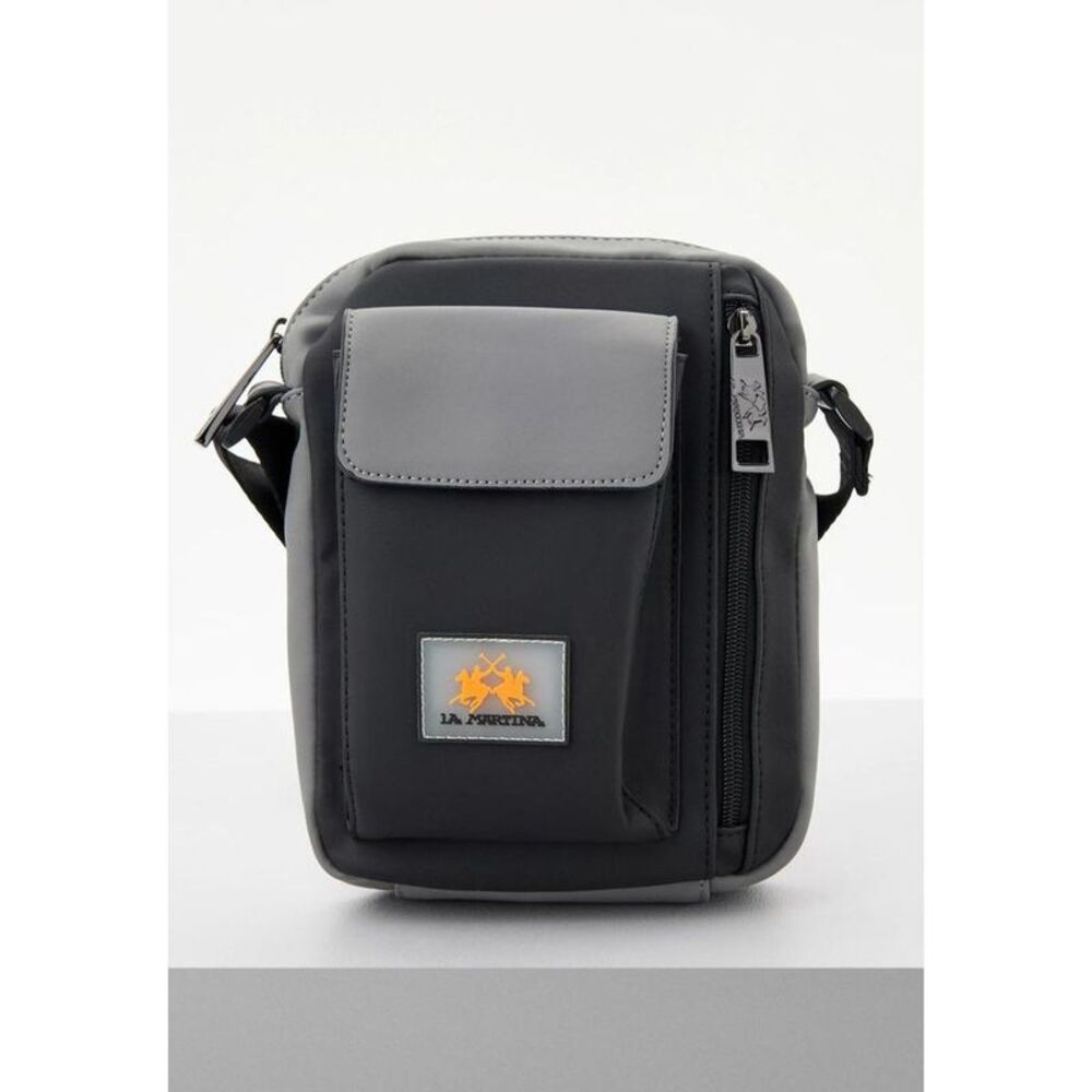 La Martina Bicolor Polyethylene Crossbody Men's Bag
